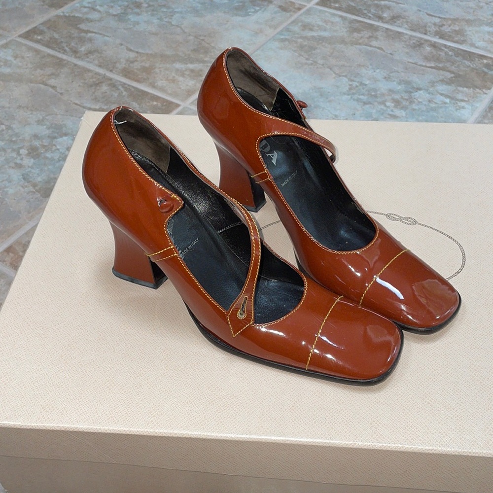 Prada heels!